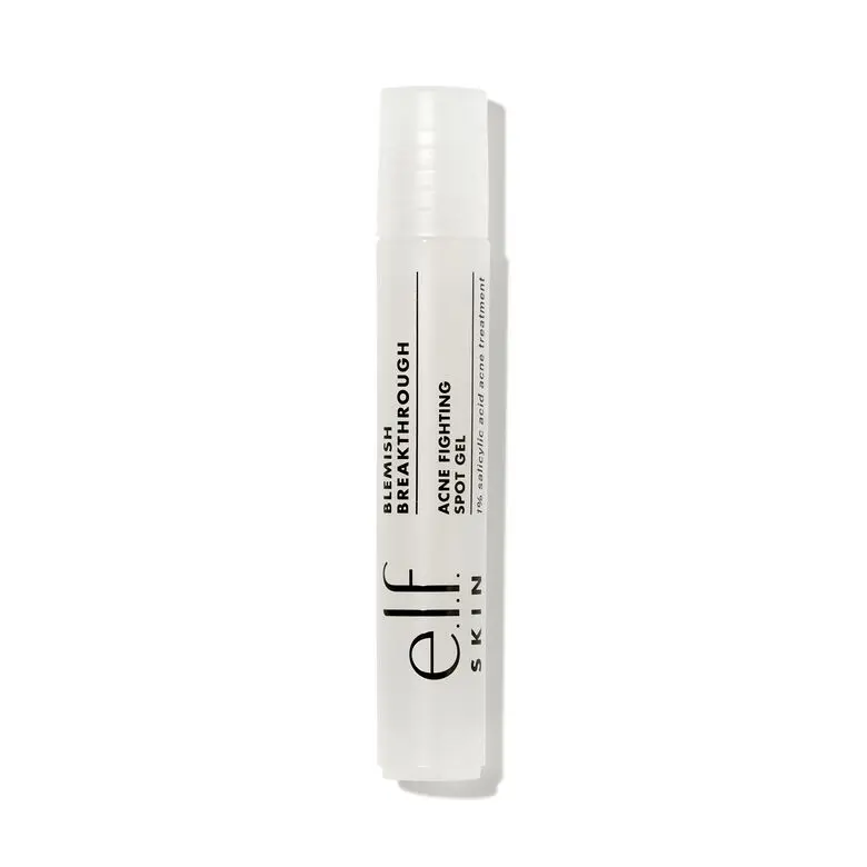 e.l.f. Acne Fighting Spot Gel Roll-On w/ 1% Salicylic Acid,Treat & Prevent Blemishes Blackheads, Derm-Tested, Fragrance-Free $5