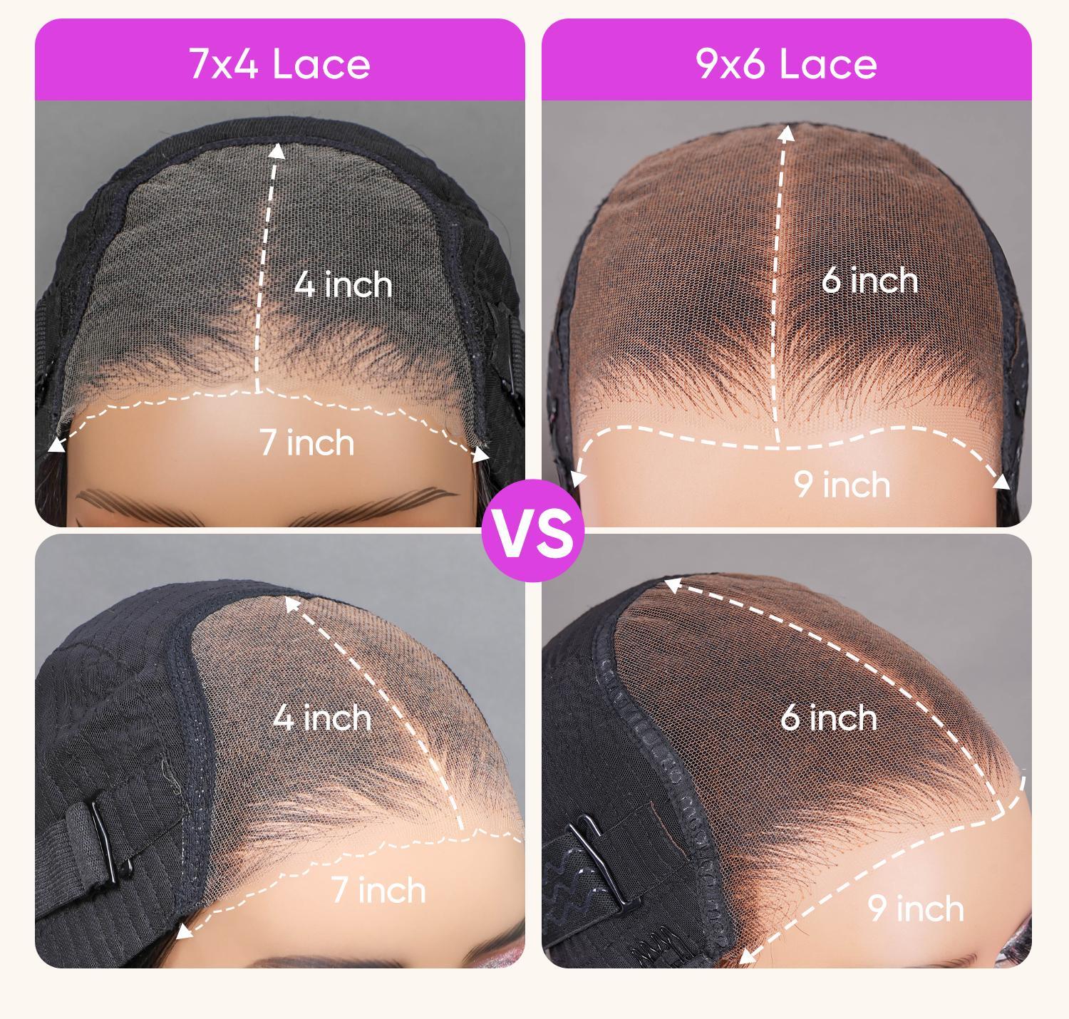 WIGFEVER Water Wave Wear Go Glueless 7x4 HD Lace Front Human Hair Wig with Pre-Bleached Knots & Pre-Plucked Hairline 180% Density Breathable Cap #Spring Glow-Up SpringStatements