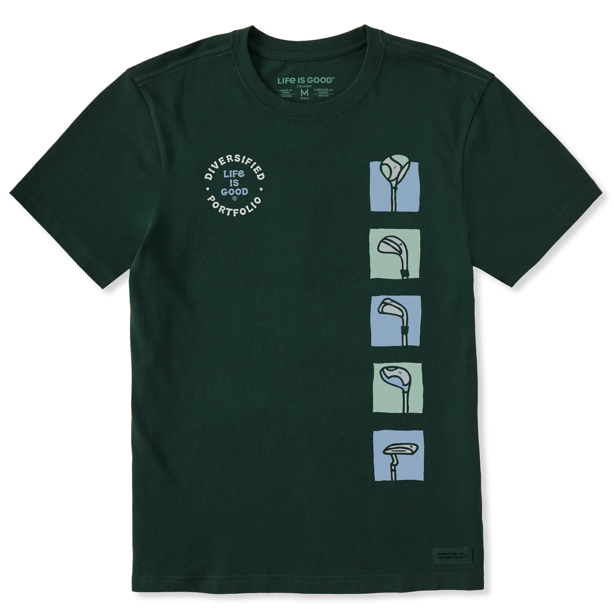 Men's Portfolio Golf Short Sleeve Crusher Tee