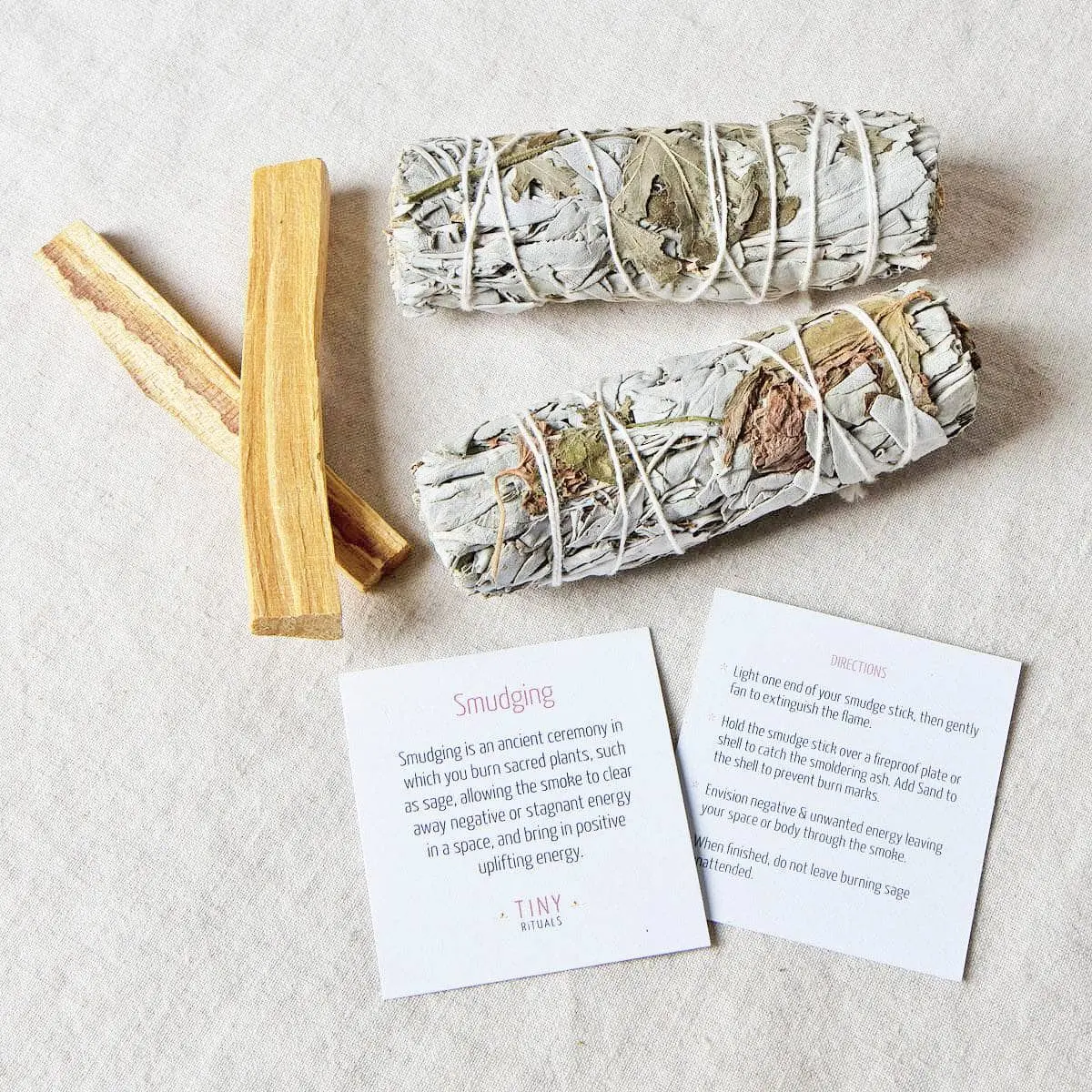 White Sage with Lemongrass & Citronella