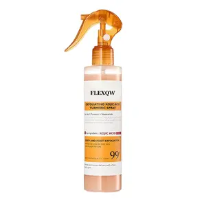 Hot-Selling American TKTEMU Turmeric Kojic Acid Exfoliating Essence Spray Southeast Asia Europe America