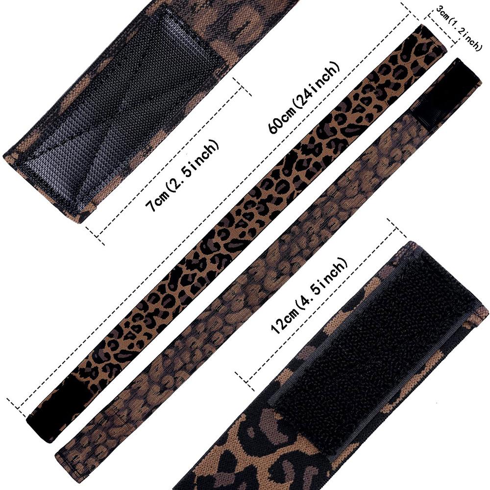 Idoli 1Pc Elastic Bands for Wig, Leopard Lace Melting Band, Melting Band for Lace Front, Melt Band for Lace Wigs, Edge Wrap to Lay Edges
