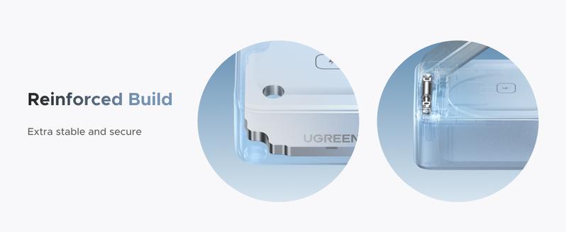 【LIVE ONLY】UGREEN 25W Magflow Wireless Charger 2-in-1 Magnetic Charging Station for iPhone 17/16/15/14/13/12 Pro Max, Fast Qi2 Certified Foldable Stand with USB-C Port, Compatible with AirPods, Dual Device Charging,TikTokShopholidayhaul