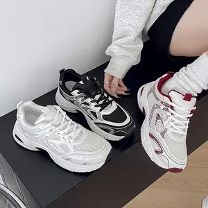 Women's Casual Sports Shoes Training Closed Trainer Runner Athletic Sneaker Girl Running Footwear Rubber