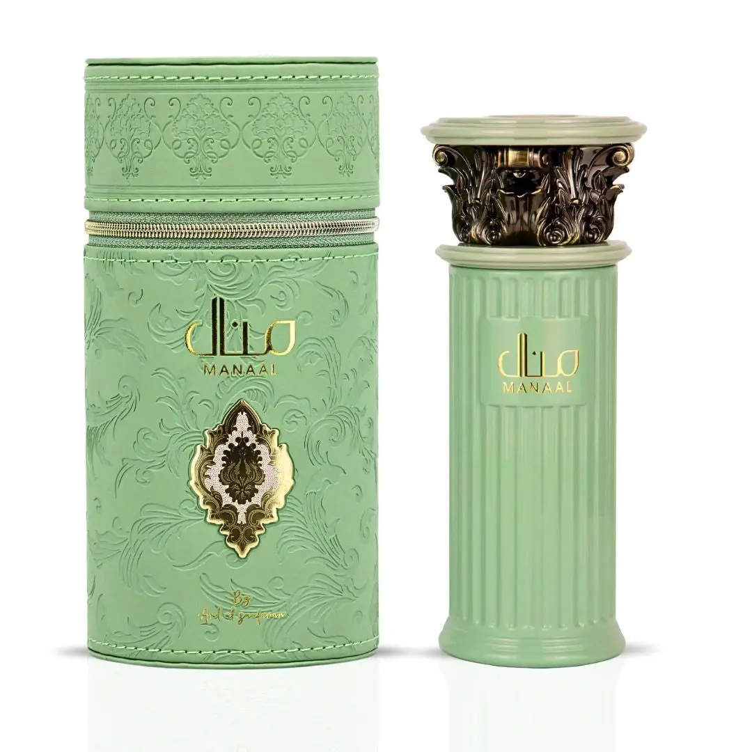 Manaal Eau de Parfum Spray 100ml (3.4 oz) by Ard Al Zaafaran - Sweet Vanilla Perfume, Gourmand Women’s & Men's Fragrance