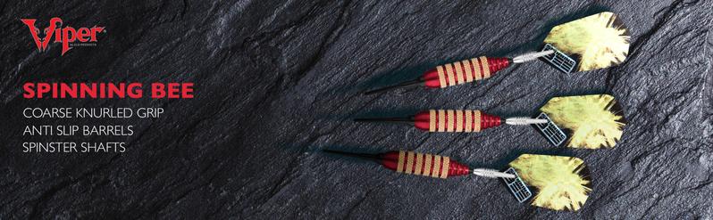Viper Spinning Bee Purple Soft Tip Darts 16 Grams
