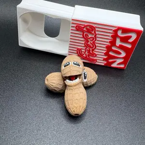 3D printed pack of “Fresh Nuts”  Peanuts fidgets