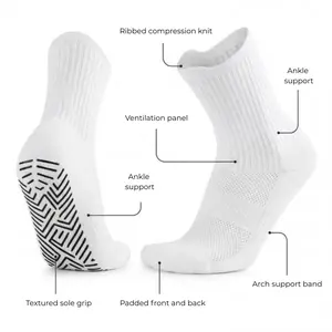 GrippySocks 1.0 - One size fits EU 38-45 [3 Pack]