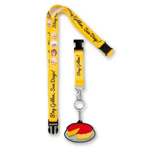 Golden Girls Special Edition "Stay Golden, San Diego!" Lanyard w/ Charm