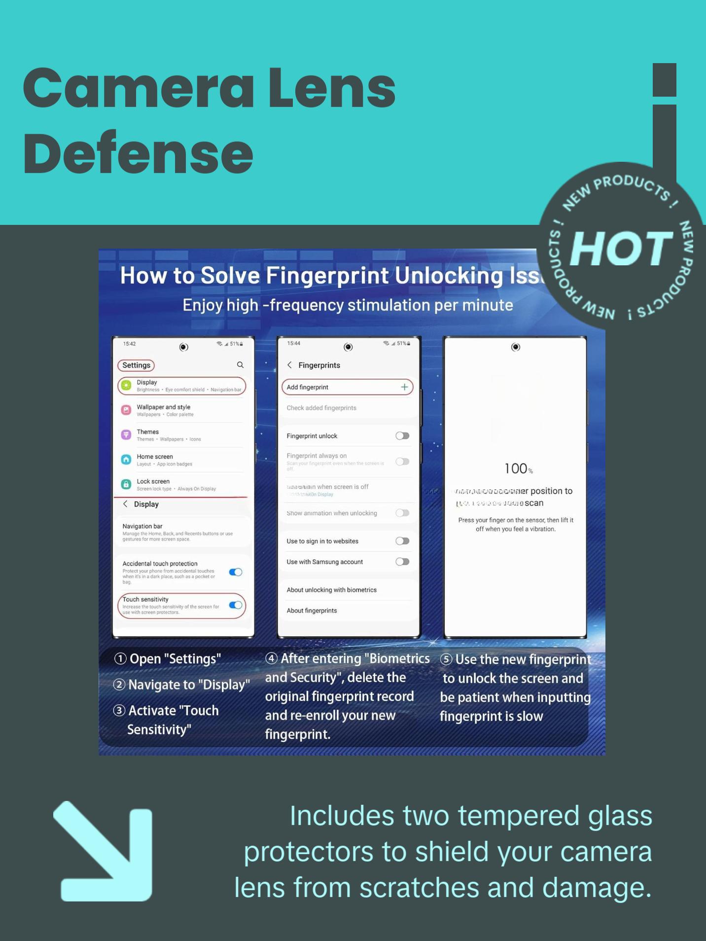 2+2 Pack Galaxy S22 Ultra Privacy Screen Protector - 2 Pack Privacy Film + 2 Pack Camera Lens Tempered Glass, High Clarity Bubble Free, Anti-Spy Protection for Samsung S22 Ultra 5G Cloth Crystal