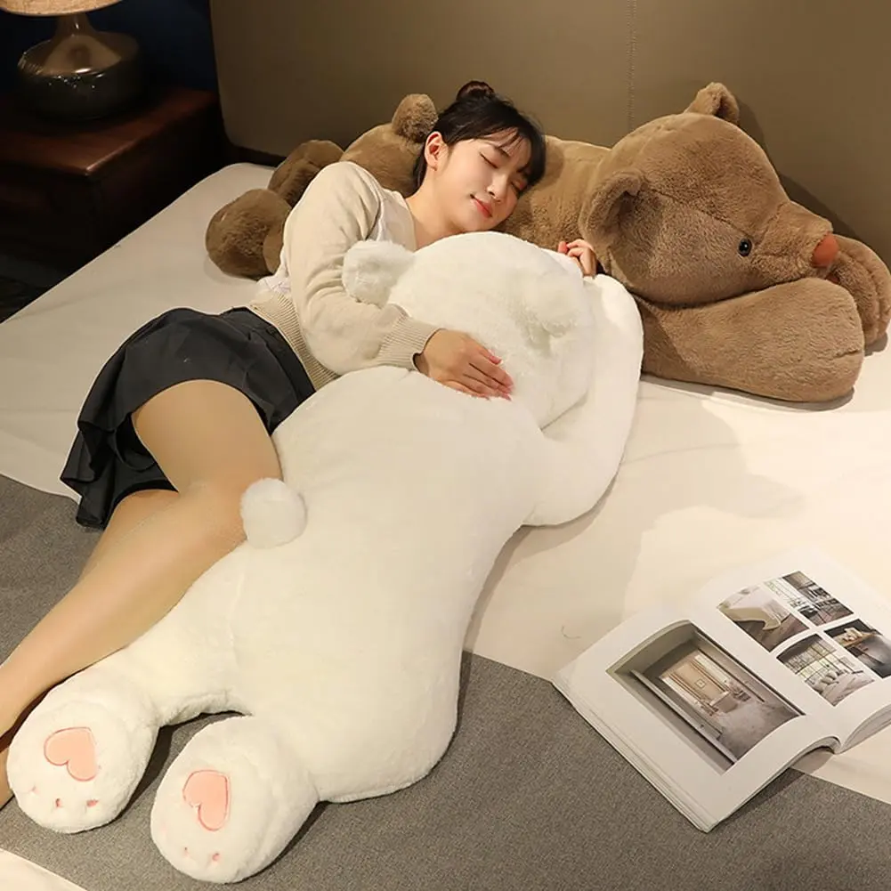 SNOWOLF 23.6“， 31.5”， 39.4”Giant Weighted Bear Stuffed Animals