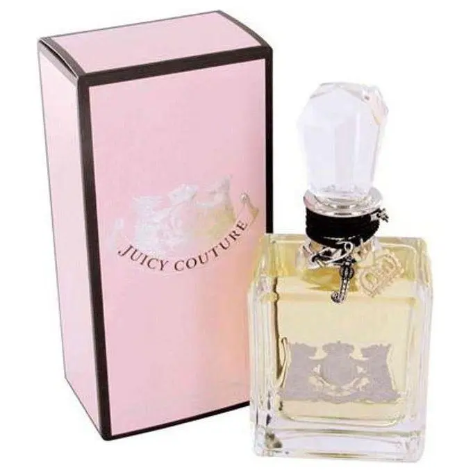 Juicy Couture Women's Eau de Parfum (EDP) Spray, 3.4oz Watermelon-Scented Perfume with Caramel Woods-Tuberose Blend, New in Sealed Box with Wearable Locket, EDP Sprays for Women, Women's Perfume
