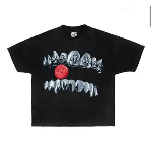 Neniom Grillz Heart Chrome Cross Boxy Garment-Dyed Tee Streetwear Shirt Y2K Hearts Shirt, Cross Tee, opium shirt, y2k shirt, fashion shirt,Fashion 	 Unisex T-shirts