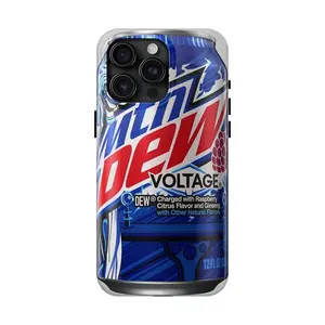 Mountain Dew Tough Phone case, Diet, Original Soda, Code Red Cherry, iPhone 16 15 14 13 12 11 Pro Max Plus Mini