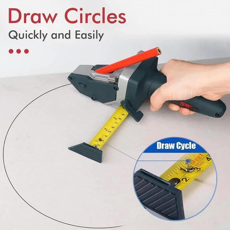 Dealsforyoudays Wood/Plaster Hand Cutter - Compact Drywall Work Tool with Clean Chip-Free Precise Cuts, Anti-Slip Grip, Labor-Saving Operation, Precise Positioning, Portable Design for Home DIY Projects, Cutter + Blade
