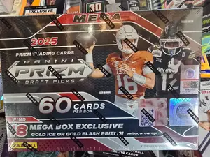 2025 Prizm Draft Picks Football Mega Box