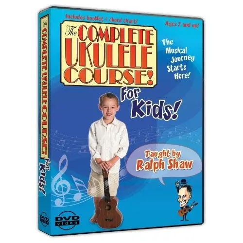 USED Book - The Complete Ukulele Course for Kids (DVD) - english