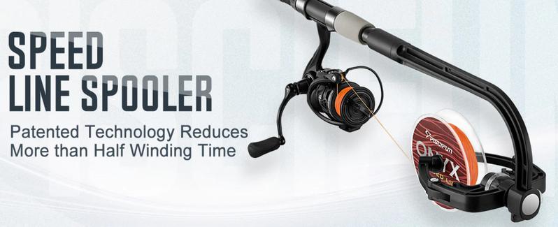 [Christmas Deals] Piscifun Speed Fishing Line Spooler Fishing Line Winder