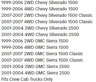 TPE Floor Mats Rubber Liners Fit For 1999-2006 Chevy Silverado/GMC Sierra Crew Cab,All Weather Floor Mats Rubber Liners,Waterproof Anti-slip Durable Floor Mats Upgraded Version Truck Automotive Interior Vehicle