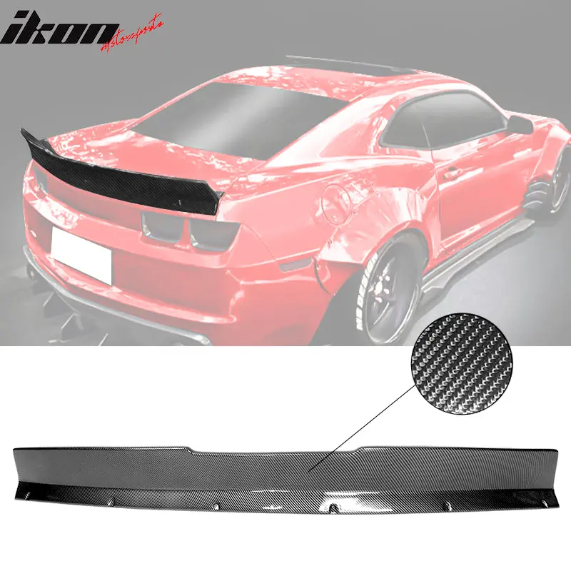 Rear Spoiler for Chevrolet Camaro 2010-2013 IKON CF Print