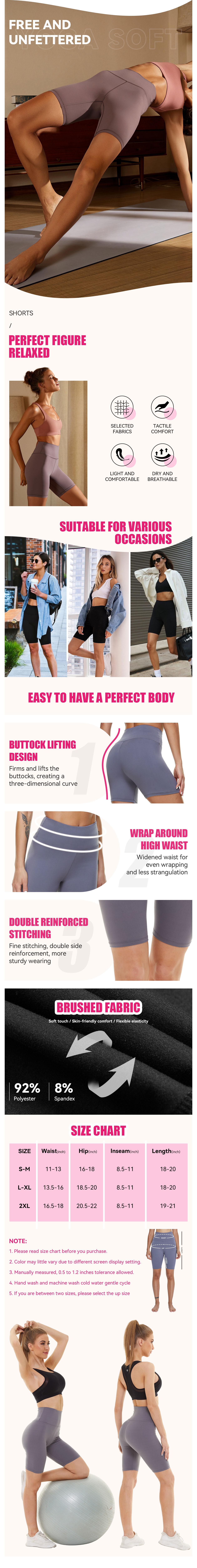 SHOWITTY 3 Pack Biker Shorts for Women - 5"/8" Plus Size High Waist Tummy Control Breathable Shorts for Workout Beach Casual & Summer Wear SHOWITTY 3 Pack Biker Shorts for Women - 5"/8" Plus Size High Waist Tummy Control Breathable Shorts for Workout Beach Casual & Summer Wear