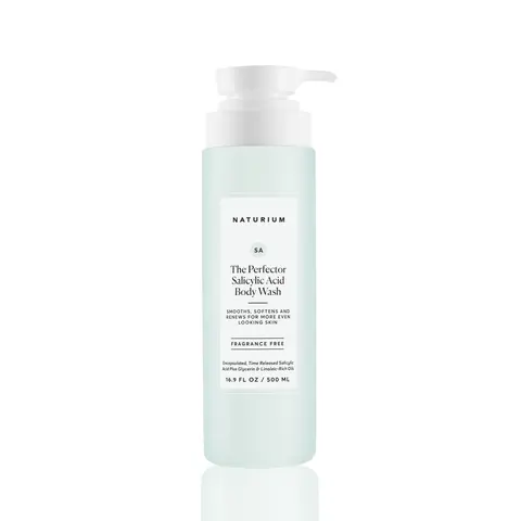 Naturium The Perfector Salicylic Acid Body Wash (500ml) - Gentle Exfoliation, Helps Purifies Pores and Smoothes Skin