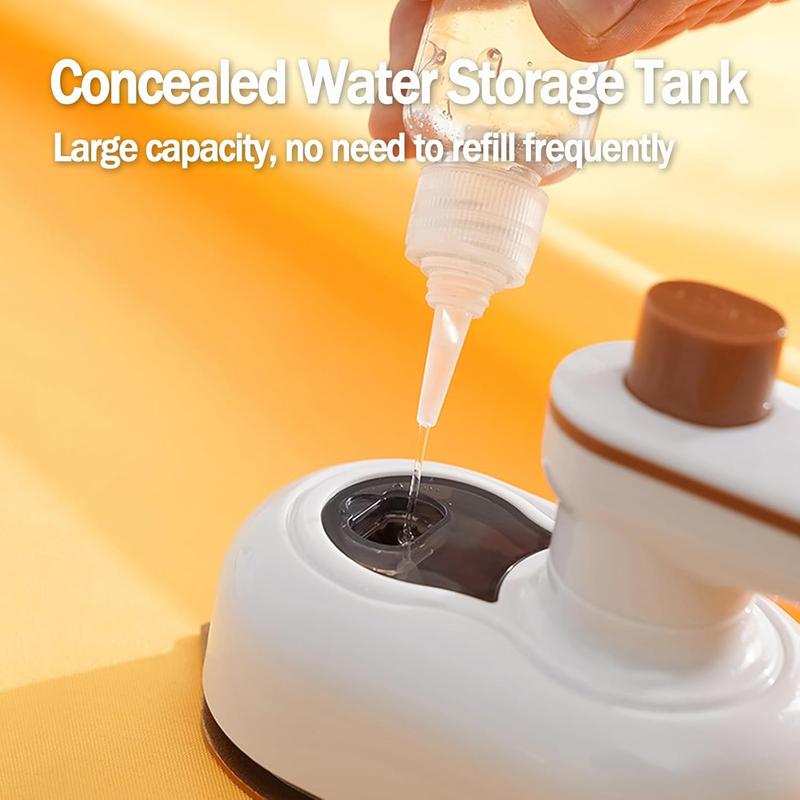 1pc Portable Travel Mini Iron For Clothes, 180 ° Foldable Handheld Mini Electric Iron, Small Mini Electric Iron Fabric Wrinkles Remover With Dry And Wet Ironing For Home And Travel