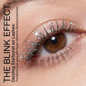 Diamond Dew Glitter Gel by LOCOLI - Twinkle Like Diamonds | Liquid Eyeshadow & Lash Topper | Water Washable - [NOT FOR SALE] GIFT for Lash Cluster Kit Makeup Eyelashes