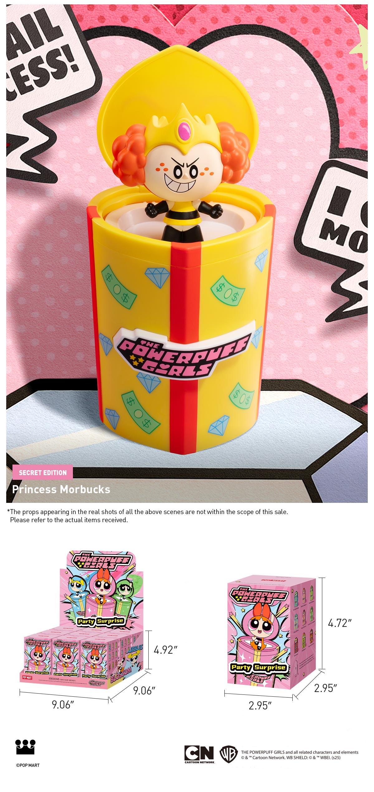 POP MART The Powerpuff Girls Party Surprise Series Figures