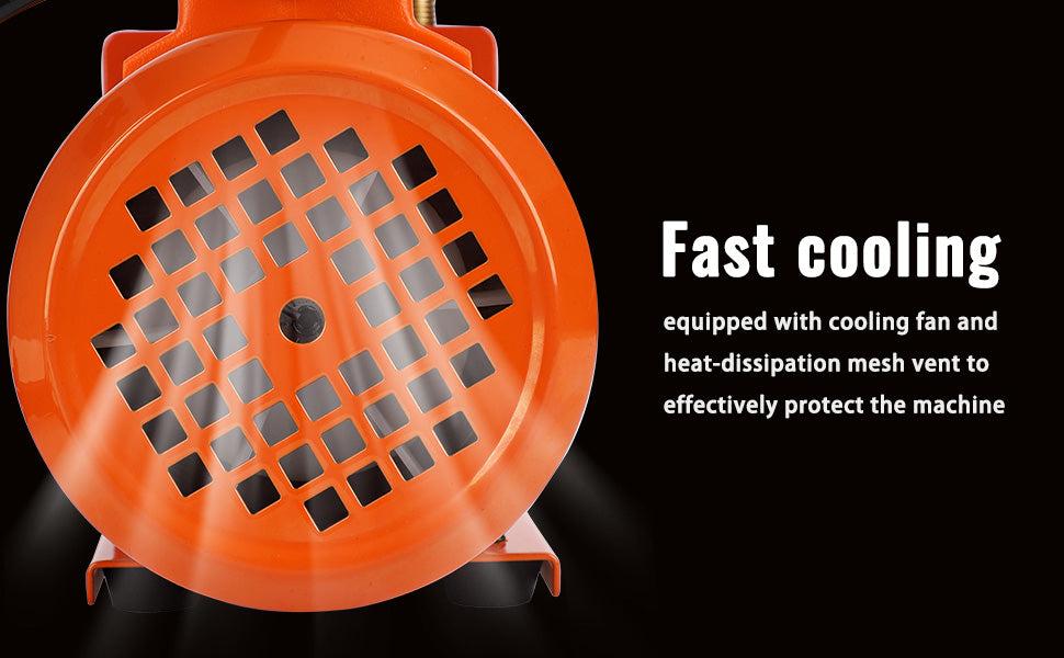 GARVEE Rotary Vane Vacuum Pumps: 5CFM, 4.5CFM, and 3.5CFM Options with 1/2HP, 1/3HP, and 1/4HP Motors for HVAC, Refrigerant Handling, and Vacuum Packaging, Complete with Oil Bottle for Enhanced Efficiency.