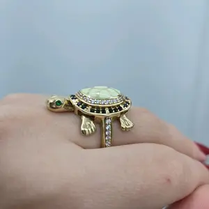 Anillo tortuga 10kt