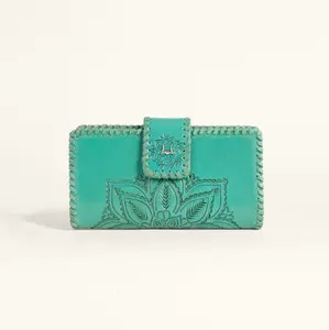 Loyal West Desert Lotus Wallet - Turquoise