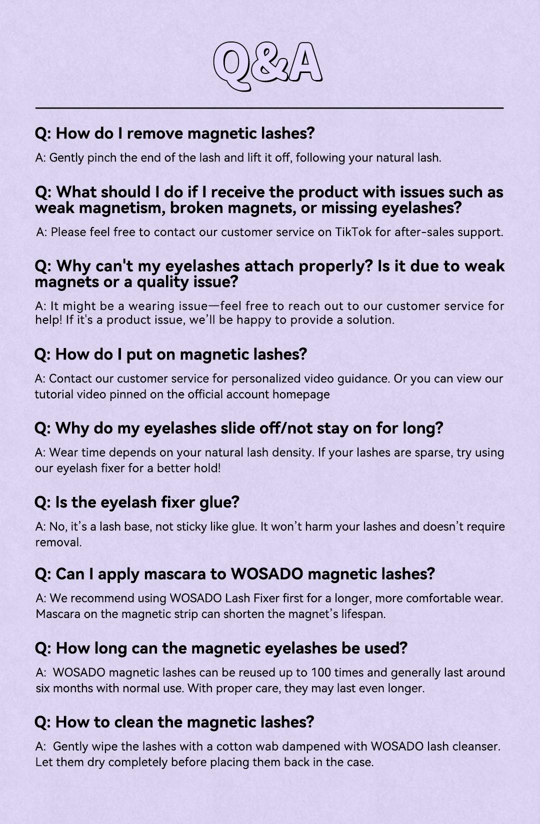 Wosado Soft Magnetic Eyelashes All-in-One Box, BearisBug Limited Edition Magnetic Eyelash Extensions, Waterproof, Reusable, Glue-Free, Eyeliner-Free Makeup Cosmetic