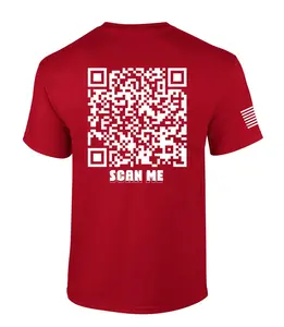 Trenz Shirt Company You Forgive Yourself And Move On Christian QR Code Short-Sleeve T-Shirt Casual Breathable