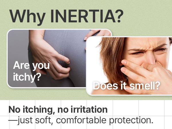 [INERTIA] 100% Organic Cotton Cover-to-Core The Prism Pads Selection - LABOCELL CORE Plant-Based High Absorbency Premium Feminine Hygiene Pads, Ultra-Thin & Snug Fit, Biodegradable Absorbent, Clinically Tested, MADE IN KOREA, By Female Scientists