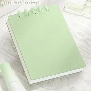 1/A7 portable pocket notebook 80 pages | Flip-page style mini diary for classroom English vocabulary, accounting and planning office study supplies Spiral Notebook Journal Spiral Bound Notepad