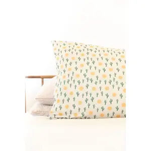 TAN CACTUS SUN | PILLOW CASE