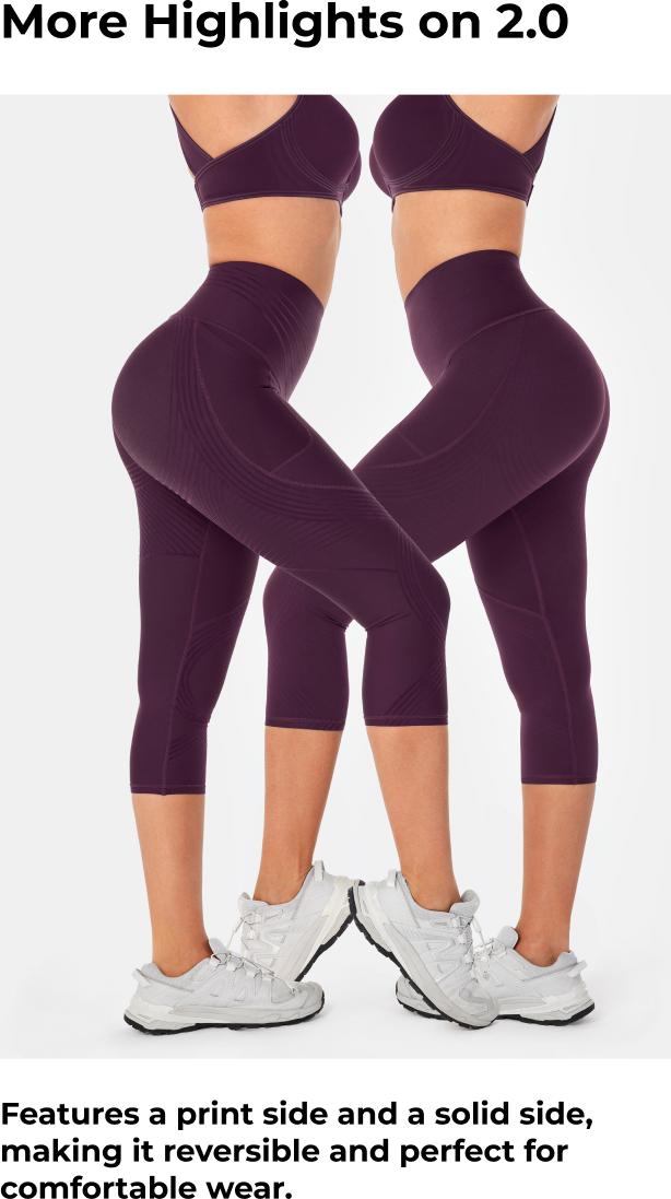 Fanka Body Sculpt Side Pocket Capri Leggings 2.0