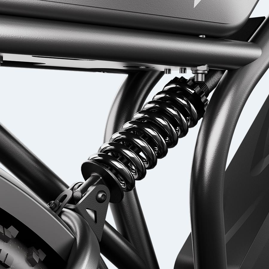 R9 Electric Bike 1500W Dual Battery | Up to 120 Miles Range | 20"x4.0 Fat Tires | 7-Speed, LCD Display, Front Suspension | Adult Ebike R9 Electric Bike 1500W Dual Battery | Up to 120 Miles Range | 20"x4.0 Fat Tires | 7-Speed, LCD Display, Front Suspension | Adult Ebike