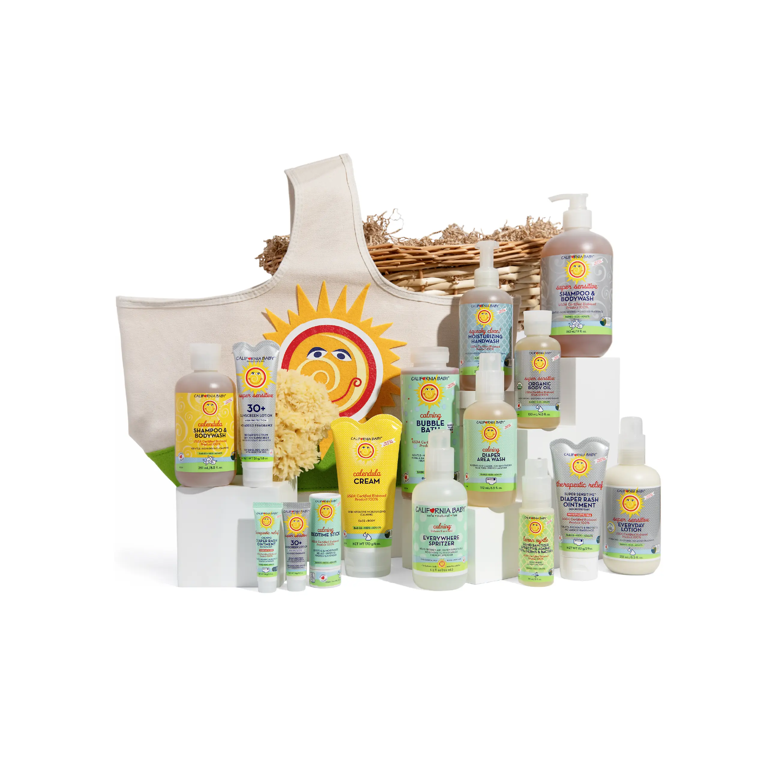 Super Deluxe Newborn Gift Basket