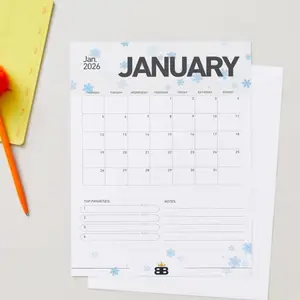 2026 Monthly Journal Page