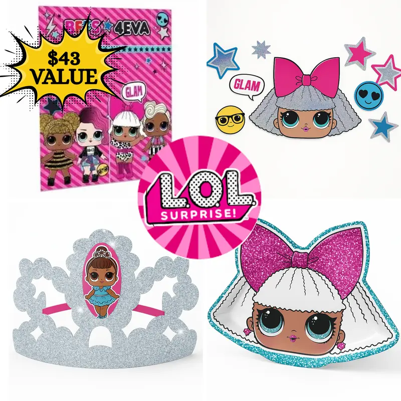 Deluxe LOL Surprise! Party Bundle – Eva Theme