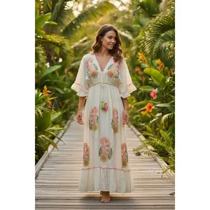 Tropical Oasis Maxi Dress