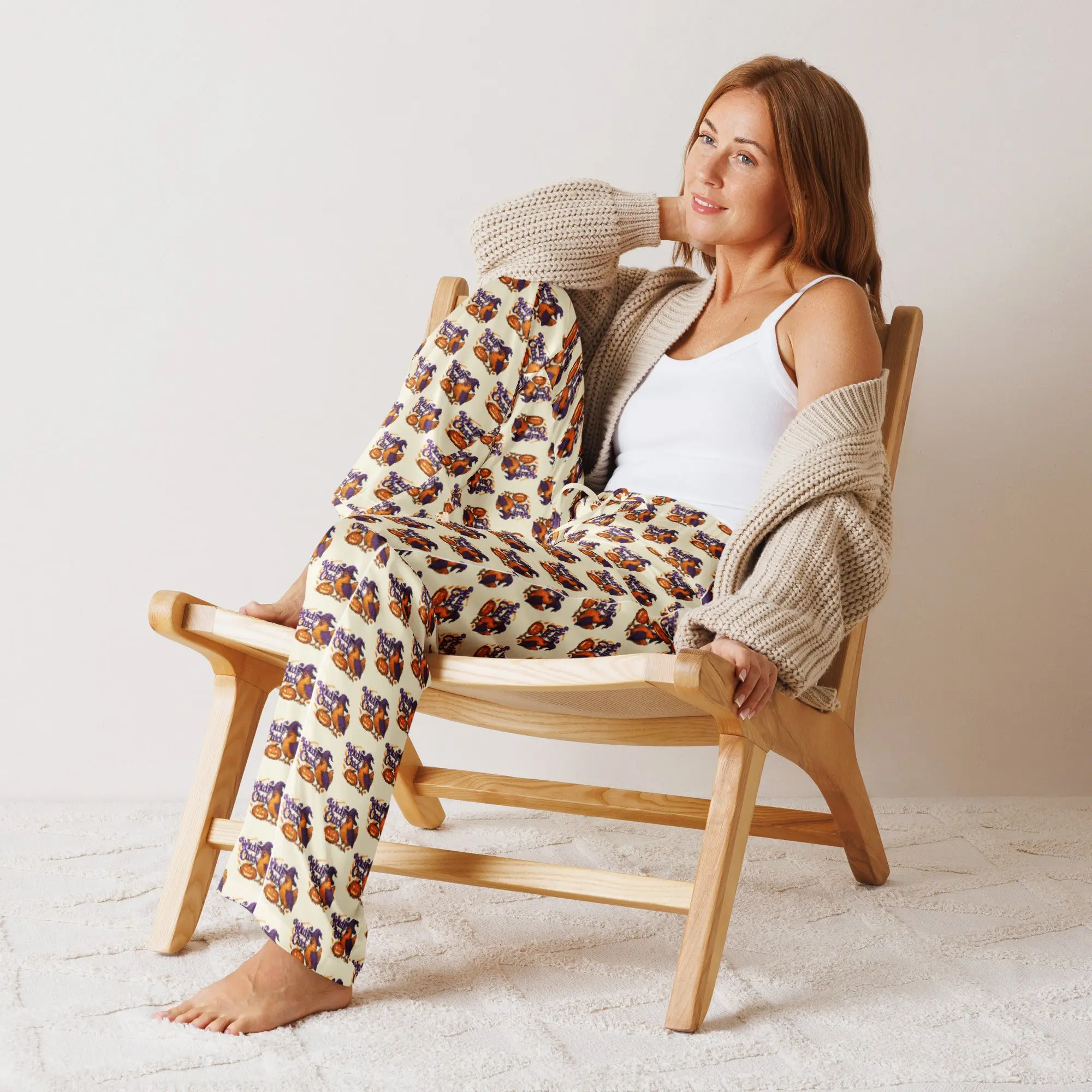Witchy Chick Women’s Halloween Pajama Pants