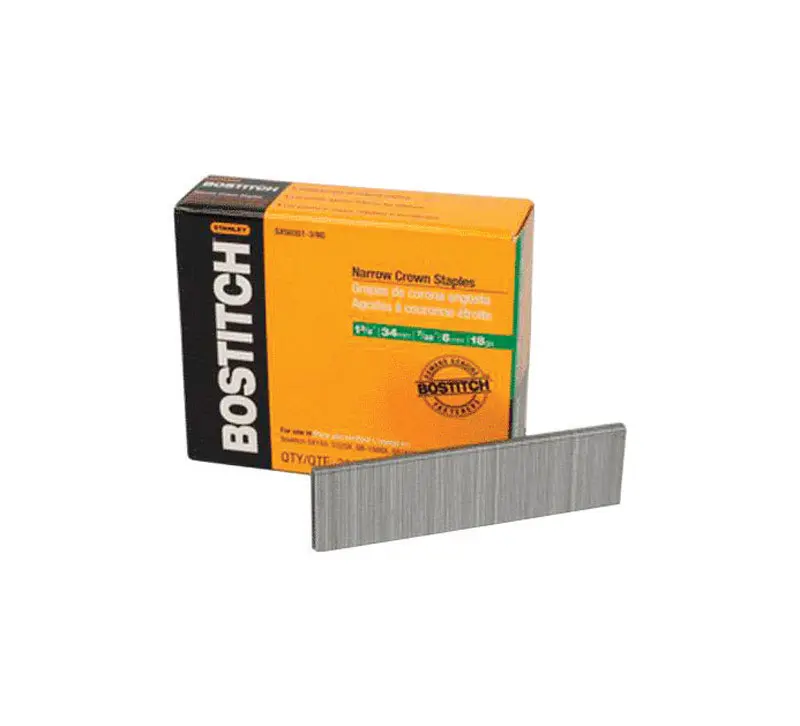 Stanley Bostitch 2607950 1.38 in. Galvanized Stainless Steel Wire Staples - 18 Gauge, Binding Supplies, Office Stationery Supplies