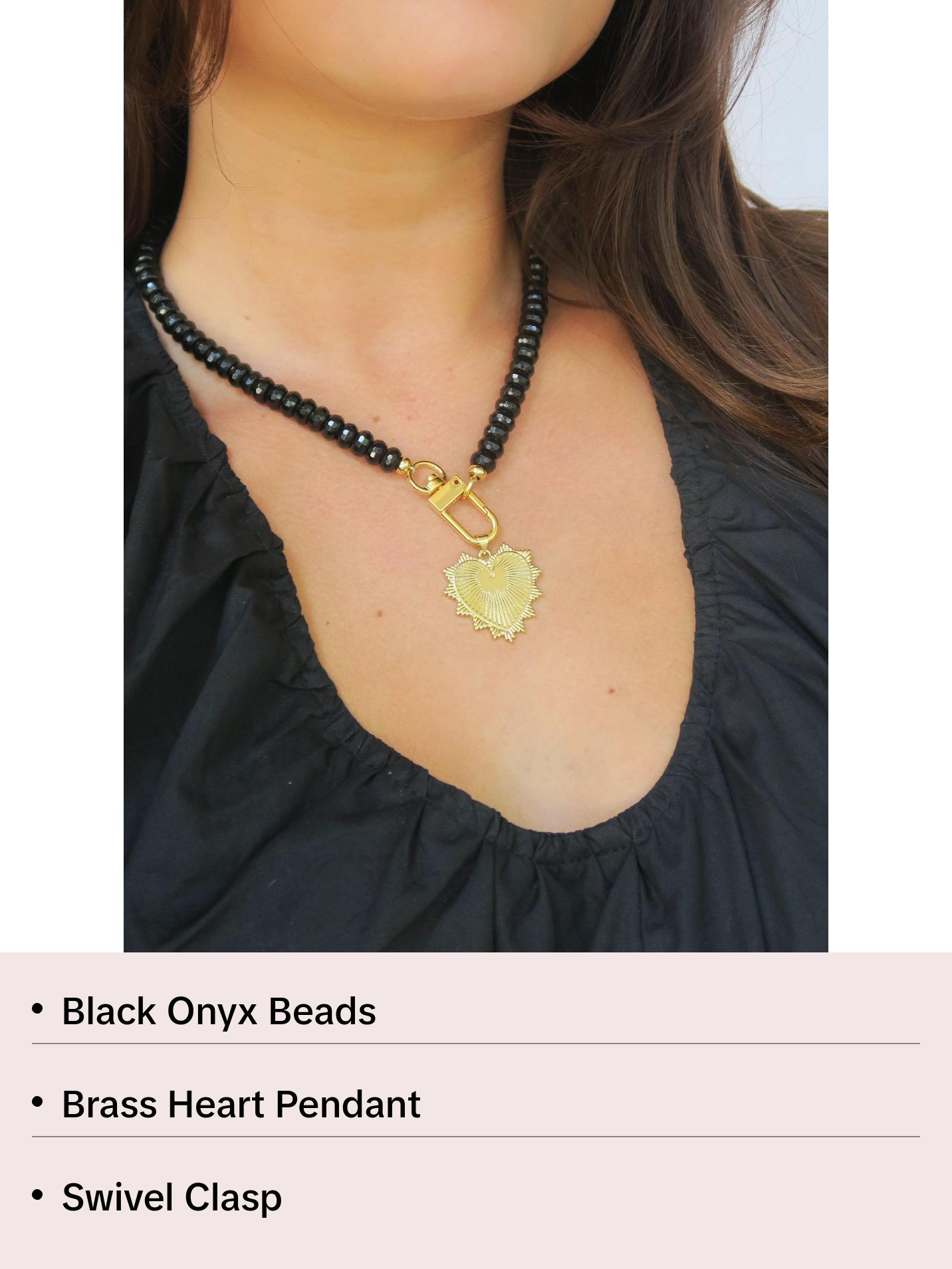 Paloma Necklace - Onyx