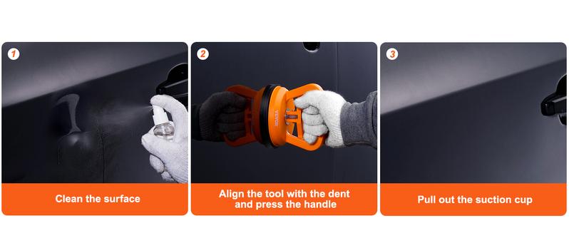 VEVOR Car Body Dent Puller Bridge Lifter Tool Paintless Hail Remover Repair Kit