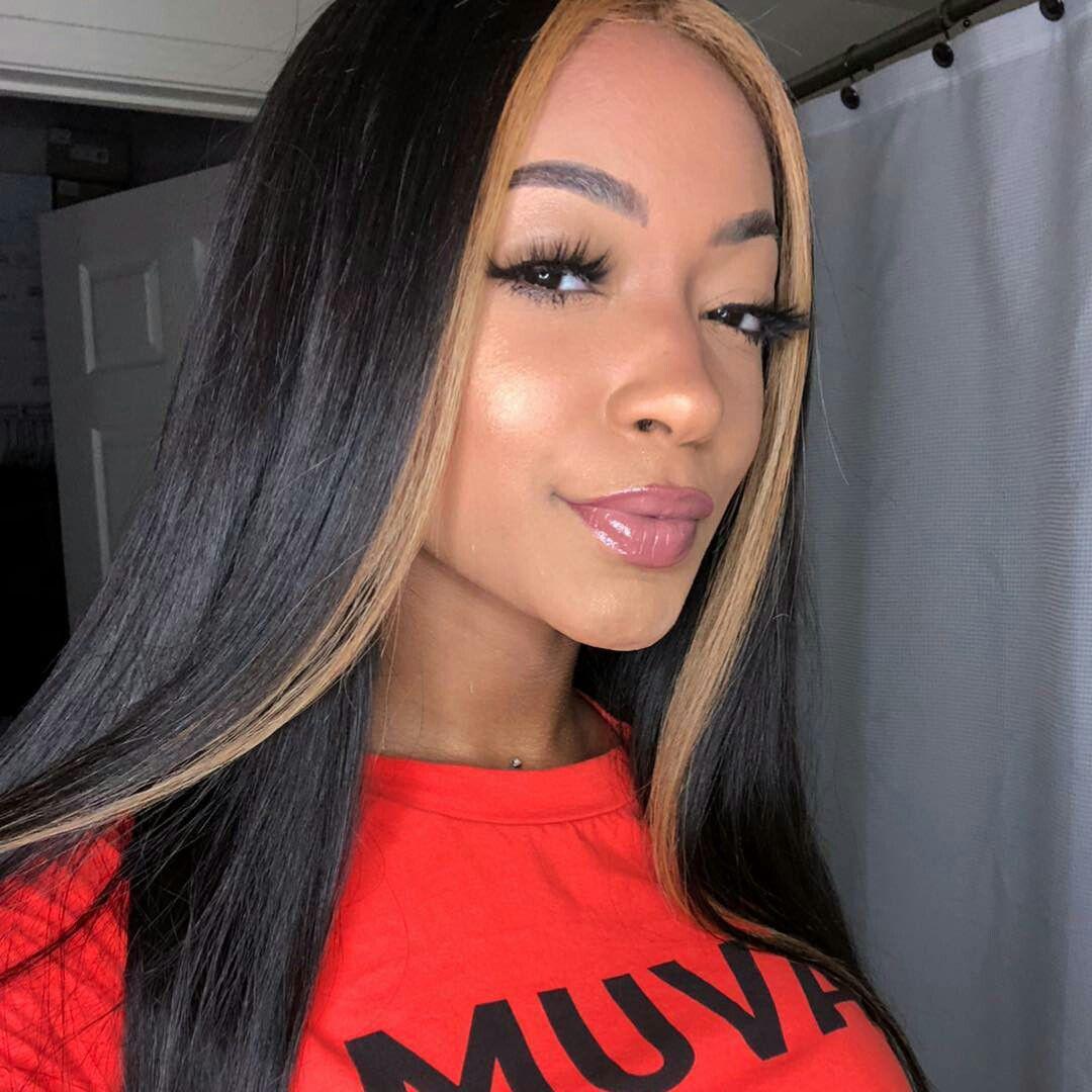 【Wear and Go Glueless】Straight Real Human Hair Pre Cut Pre Plucked Glueless Wig Human Hair With Drawstring No Glue 1B/30 Highlight 5x5 HD Lace Closure Wigs With Natural Hairline 180% Density