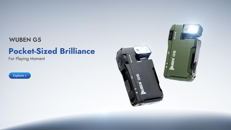 【ToolLite】WUBEN G5 Keychain Flashlight – Ultra Compact, 52g, USB-C Rechargeable, For Hiking, DIY, Emergency Use