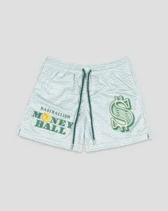 Money Ball Diamond Air Mesh Shorts